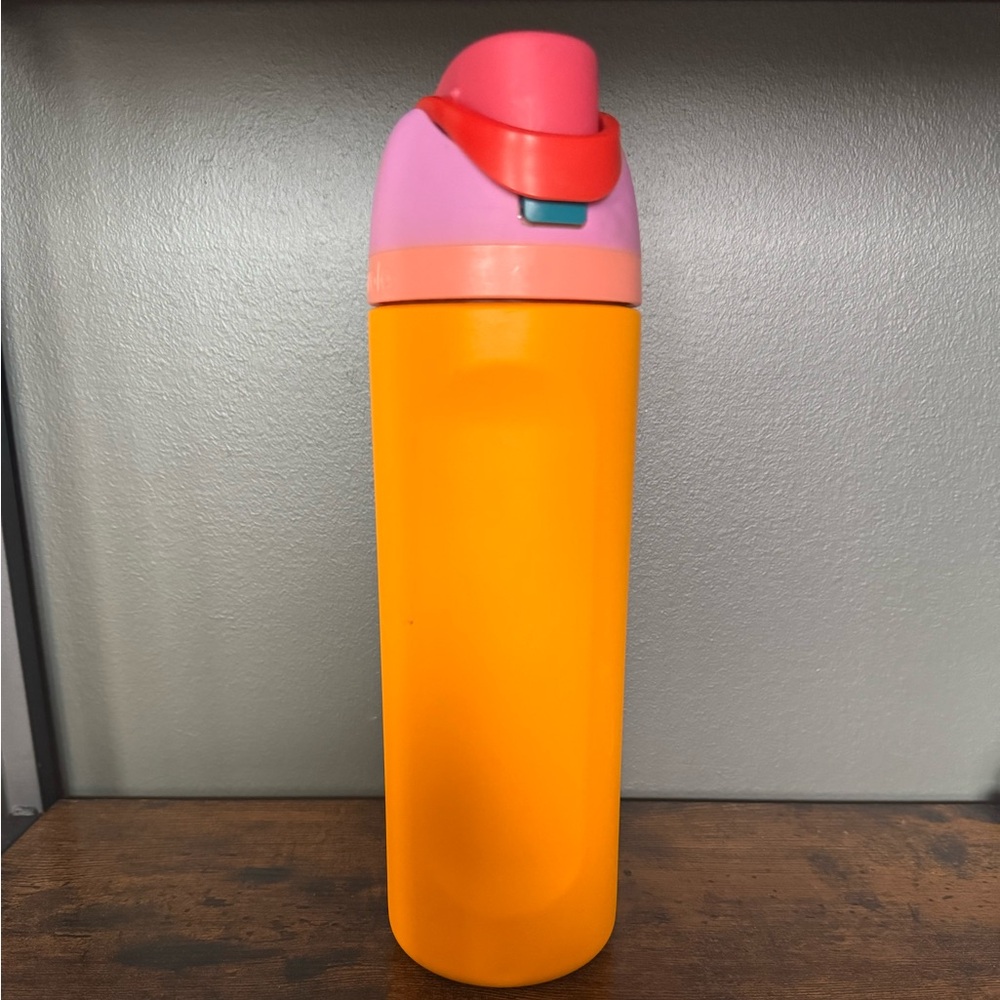 Vibrant Orange Owala Water Bottle